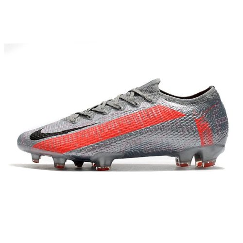 Nike Mercurial Vapor XIII Elite FG Plata Negro Gris_2.jpg